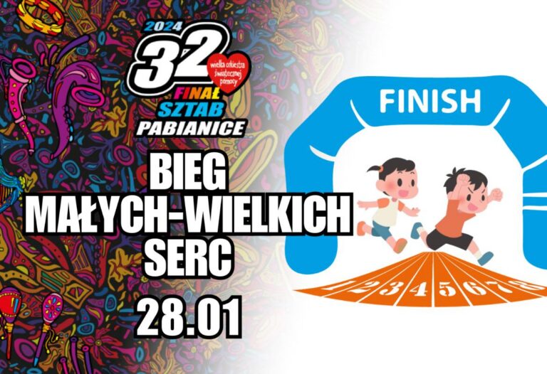 Pierwszy Pabianicki Bieg „Małych-Wielkich Serc”